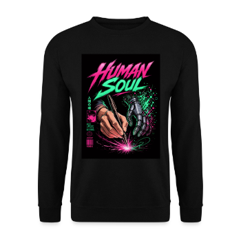 HUMAN SOUL: Retro Anime Art - Bluza unisex