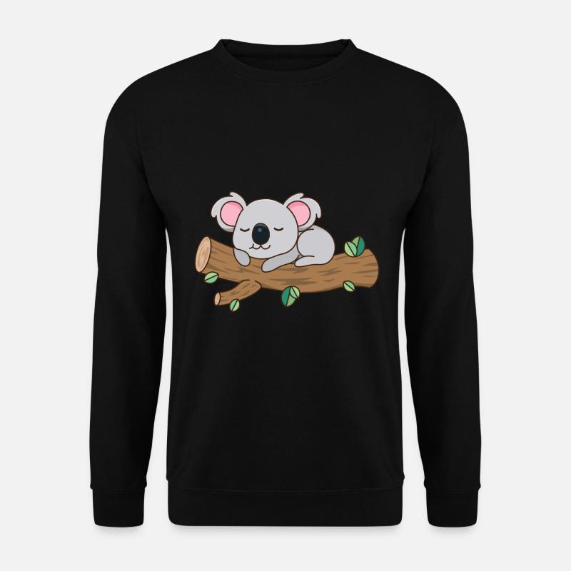 Süßer Koala - Unisex Pullover - Schwarz