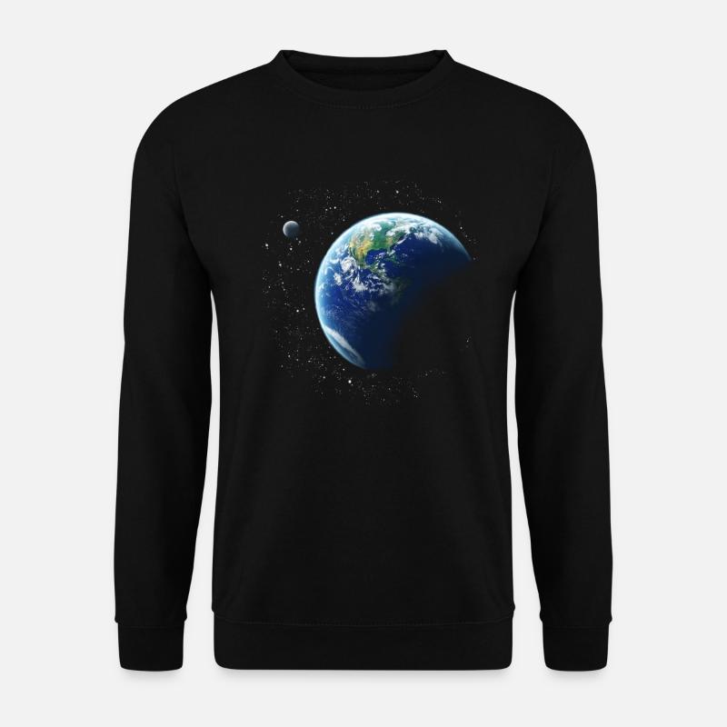 Earth - Unisex Sweatshirt - black