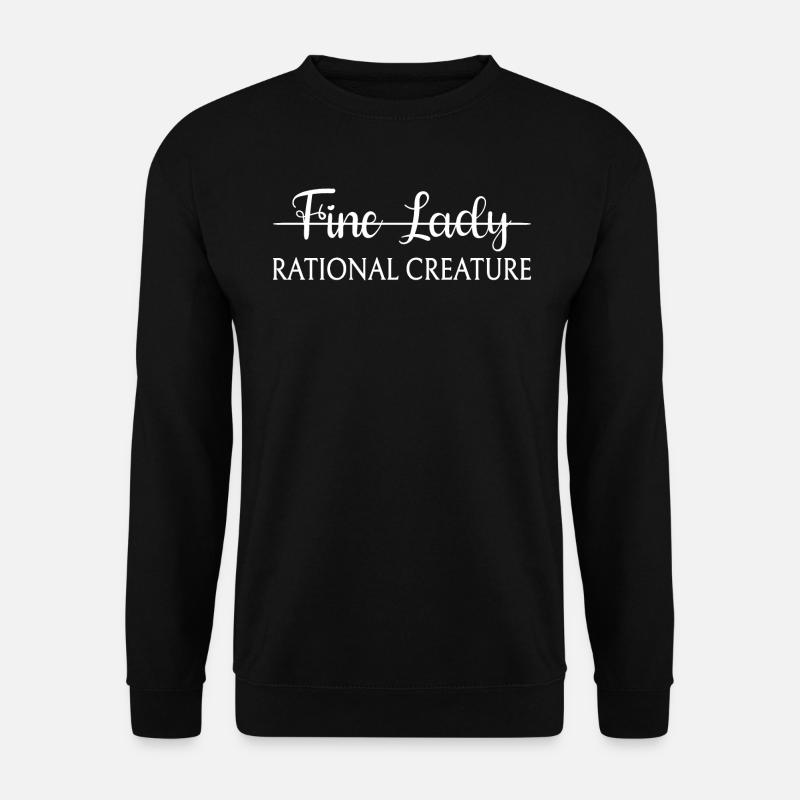 Überzeugungsarbeit Jane Austen - Rational Creature II - Unisex Pullover - Schwarz