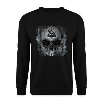 Tischler - Unisex Pullover - Schwarz - Vorne - Alina (178cm) & Michal (187cm)