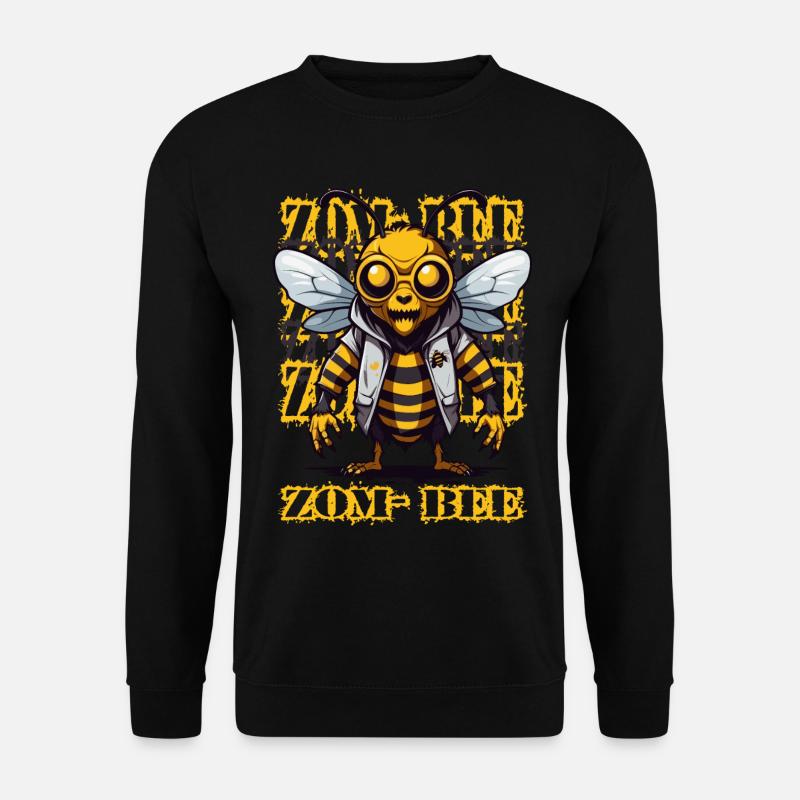 Zombie Biene - Unisex Pullover - Schwarz