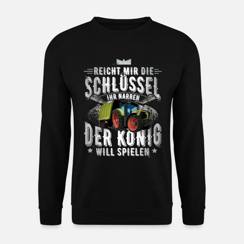 Landwirt - Unisex Pullover - Schwarz