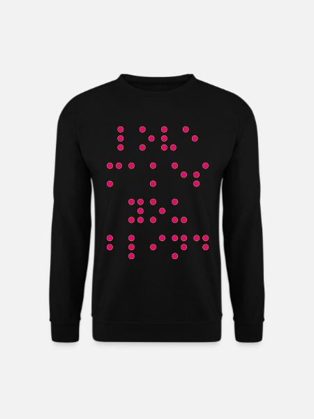 Love_makes_you-- - Unisex Sweatshirt - black