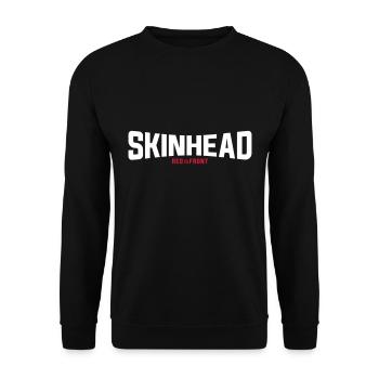 Skinhead - Devant rouge - Sweat-shirt Unisexe - noir - Devant - Alina (178cm) & Michal (187cm)