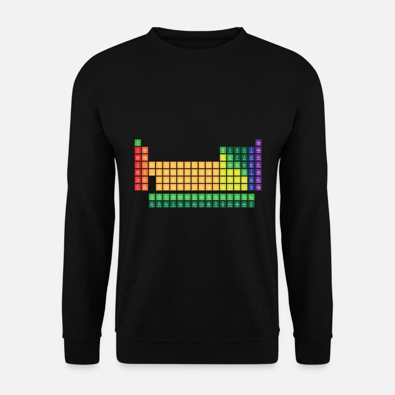 Periodensystem der Elemente - Unisex Pullover - Schwarz