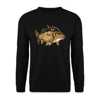 carp - Unisex Sweatshirt - black - Front - Alina (178cm) & Michal (187cm)