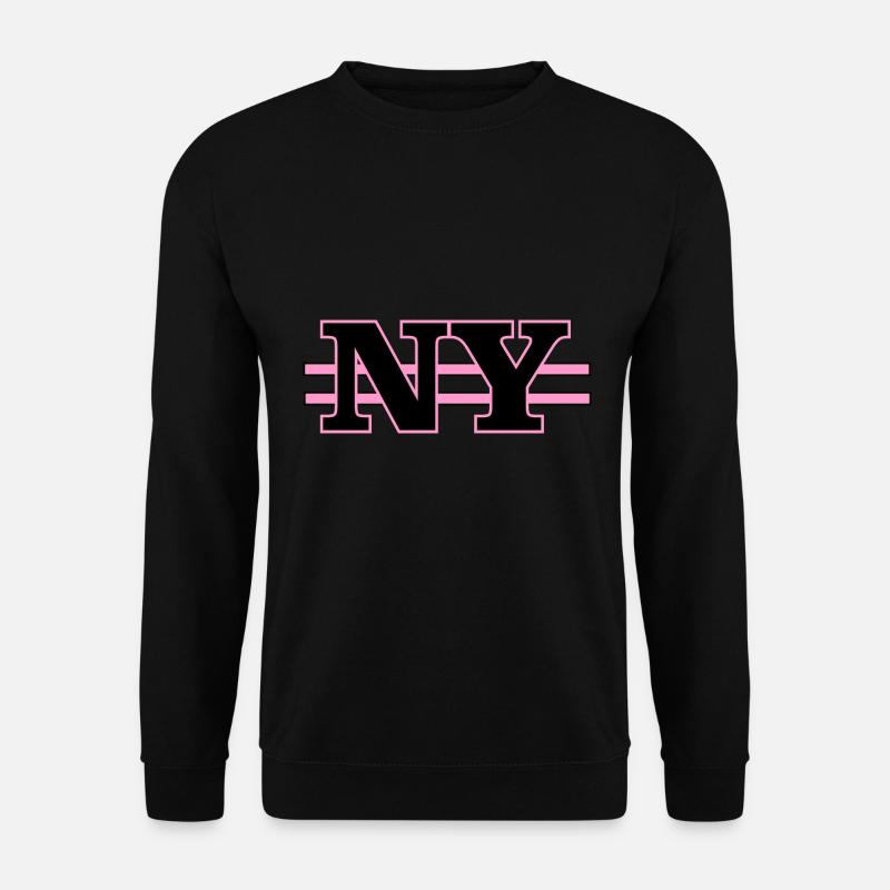 NY - Unisex Pullover - Schwarz
