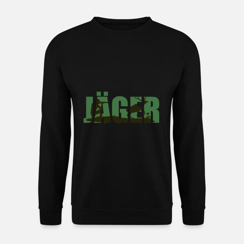 hunter - Unisex Sweatshirt - black