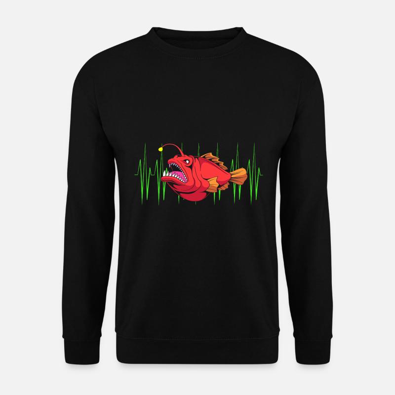 Anglerfisch - Unisex Pullover - Schwarz