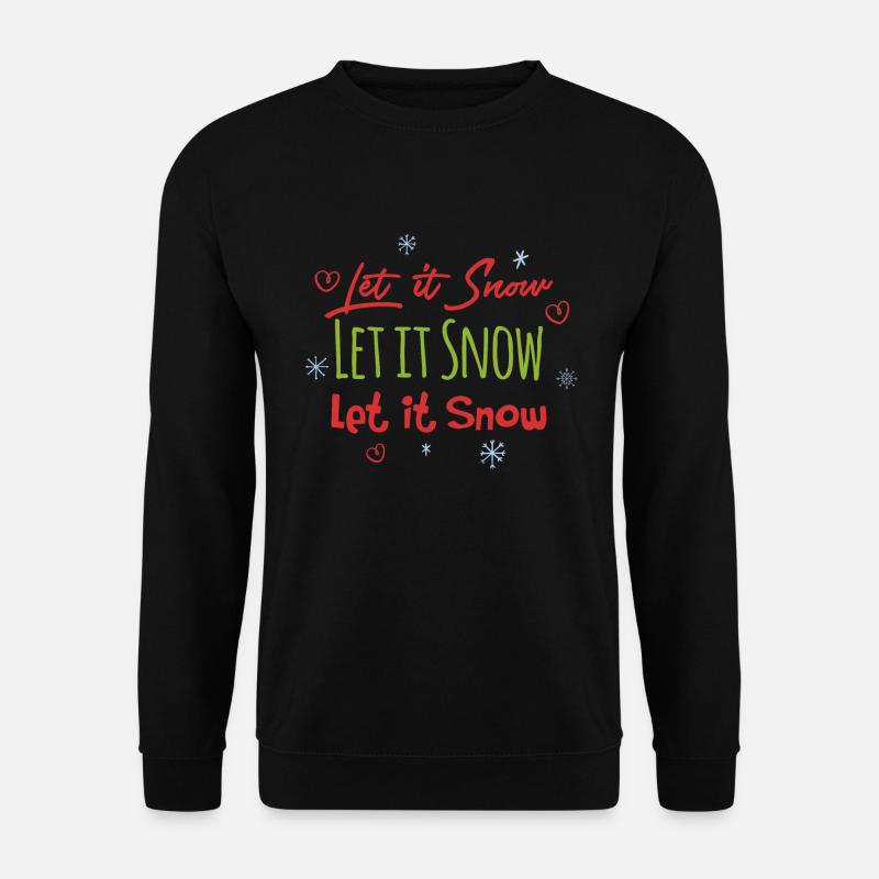 Frohe Weihnachten - Unisex Pullover - Schwarz