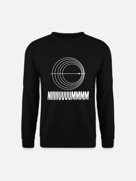 Physik Humor für Nerds Dopplereffekt - Unisex Pullover - Schwarz