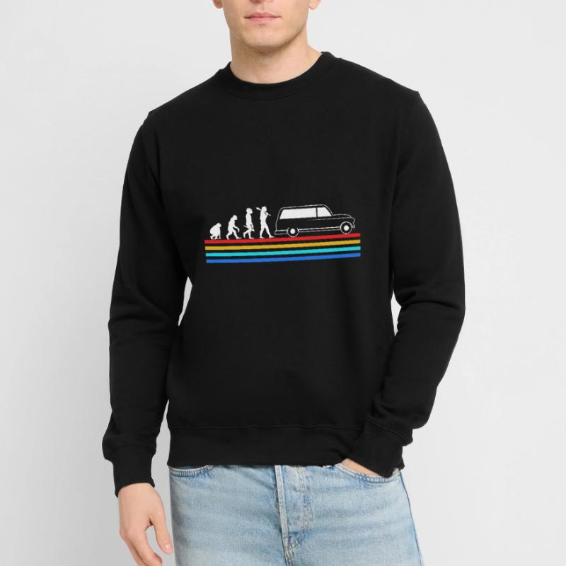 Funeral Undertaker Evolution Sweat-shirt Unisexe