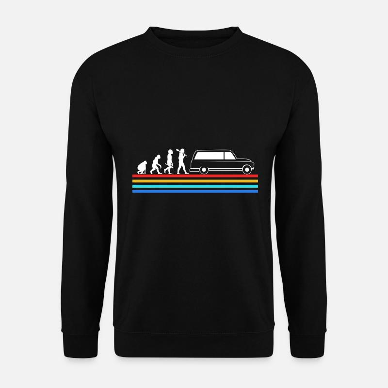 Funeral Undertaker Evolution - Unisex Sweatshirt - black