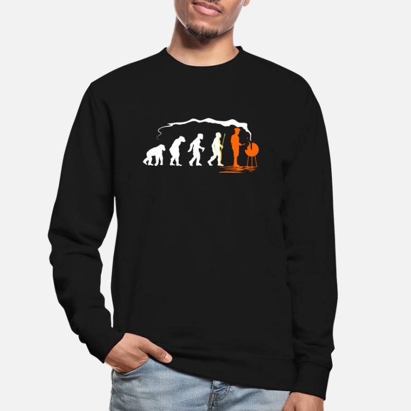 Grill Evolution Gift for Grill Master BBQ Unisex Sweatshirt