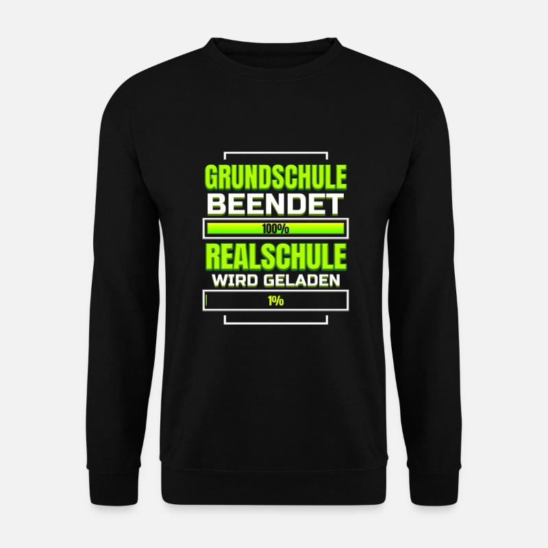 Grundschule Abschluss Realschule 5. Klasse - Unisex Pullover - Schwarz