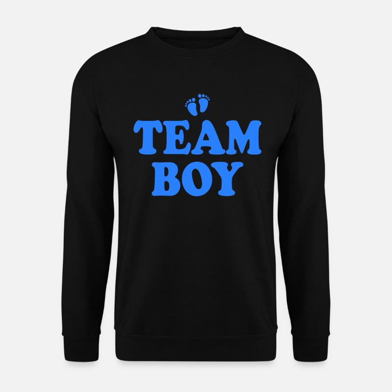 Team boy - Unisex Pullover - Schwarz