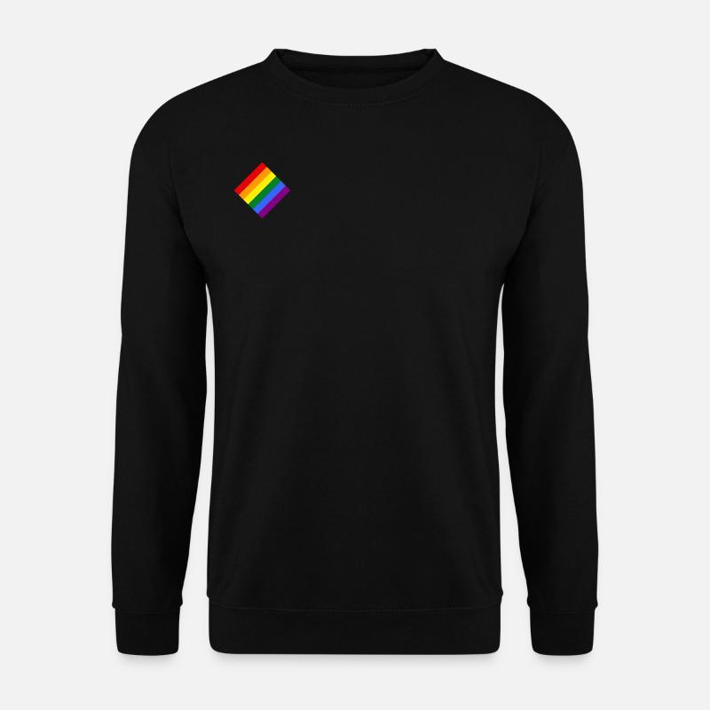 Regenbogen - Unisex Pullover - Schwarz
