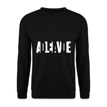 dead or alive? - Unisex Pullover - Schwarz - Vorne - Alina (178cm) & Michal (187cm)