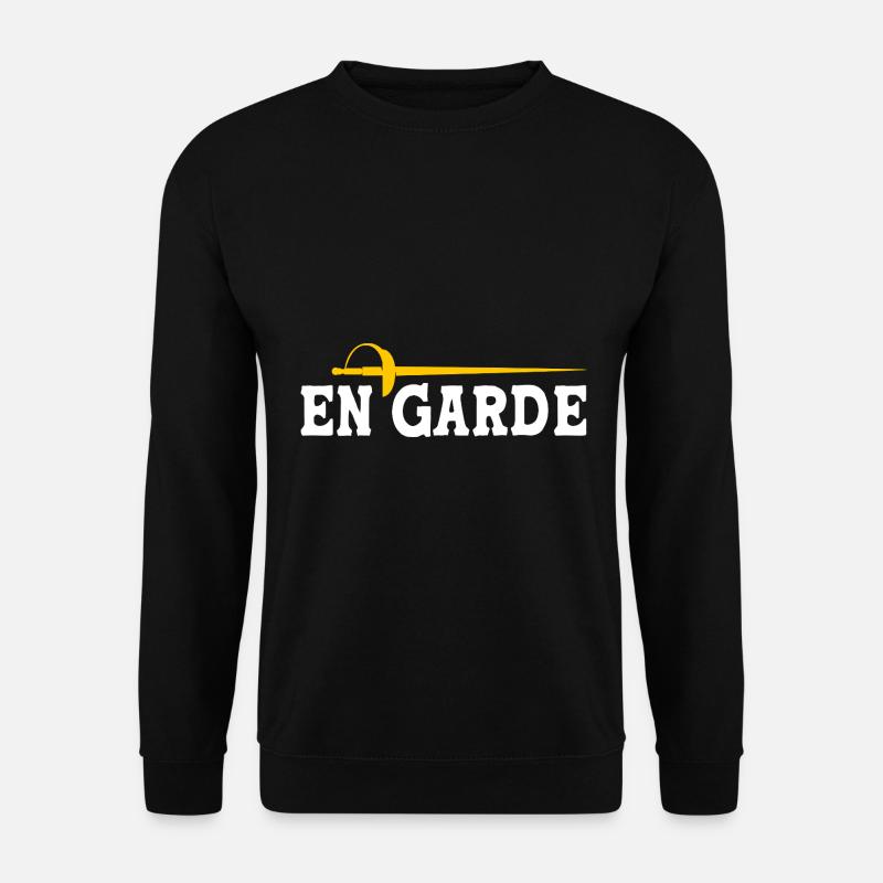 Fechten - Unisex Pullover - Schwarz