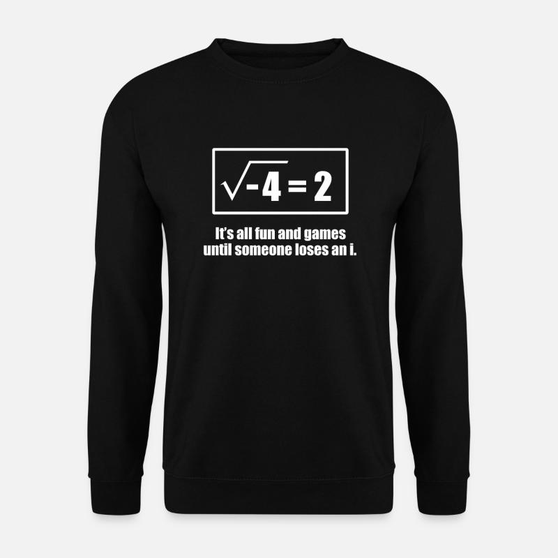 Mathe - Unisex Pullover - Schwarz