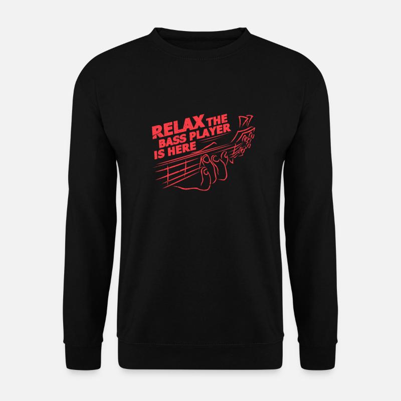 Bassist - Unisex Pullover - Schwarz