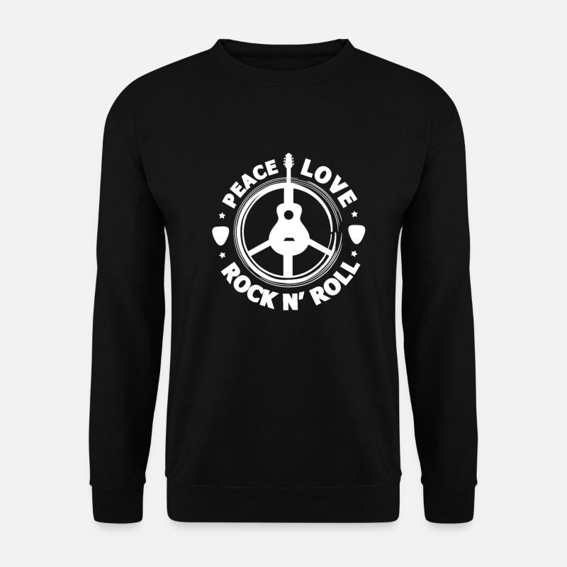 Rock N Roll - Unisex Pullover - Schwarz