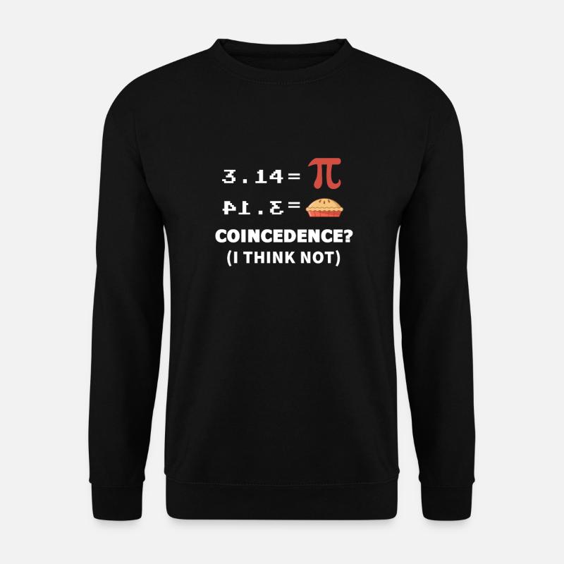 Math maths pi - Sweat-shirt Unisexe - noir
