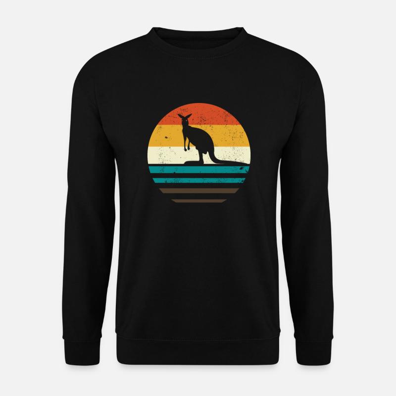 kangaroo - Unisex Sweatshirt - black