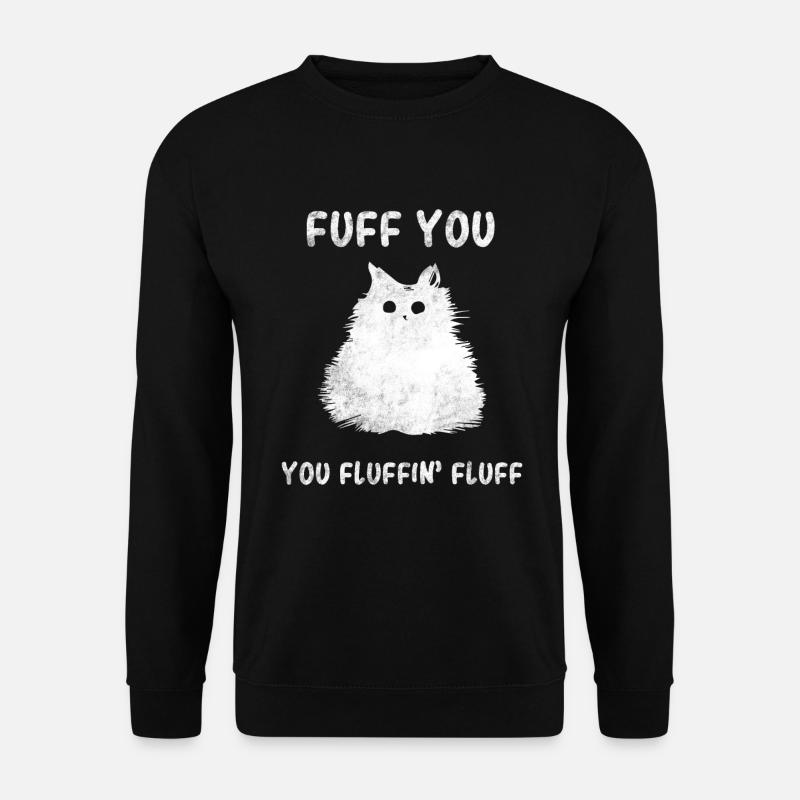 Katze - Unisex Pullover - Schwarz