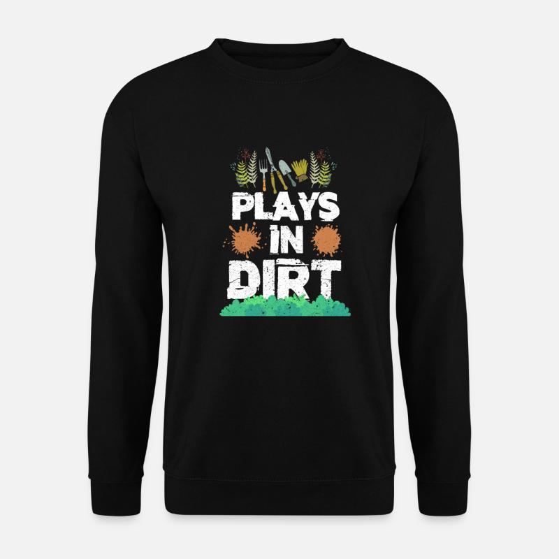 Gartenarbeit - Unisex Pullover - Schwarz