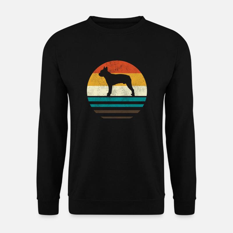 Boston Terrier - Unisex Sweatshirt - black