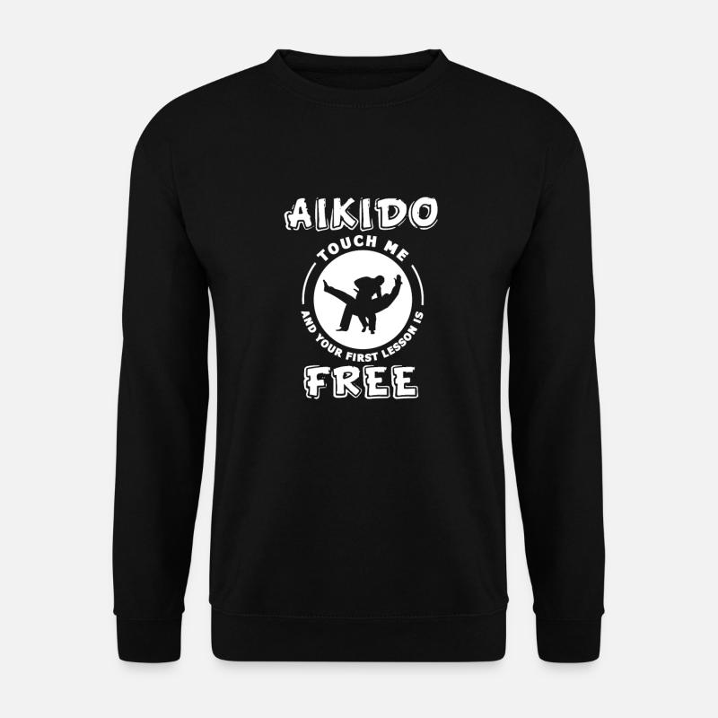Aikido - Unisex Pullover - Schwarz