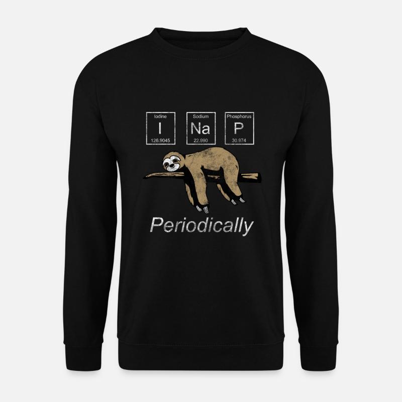 Sloth - Unisex Sweatshirt - black