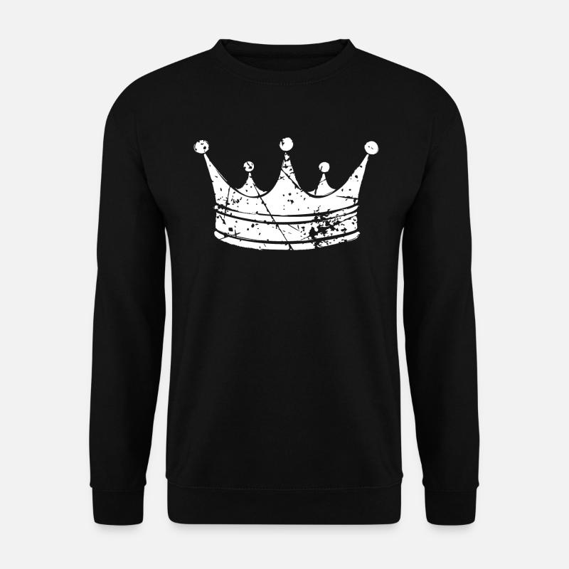 Crown - Unisex Sweatshirt - black
