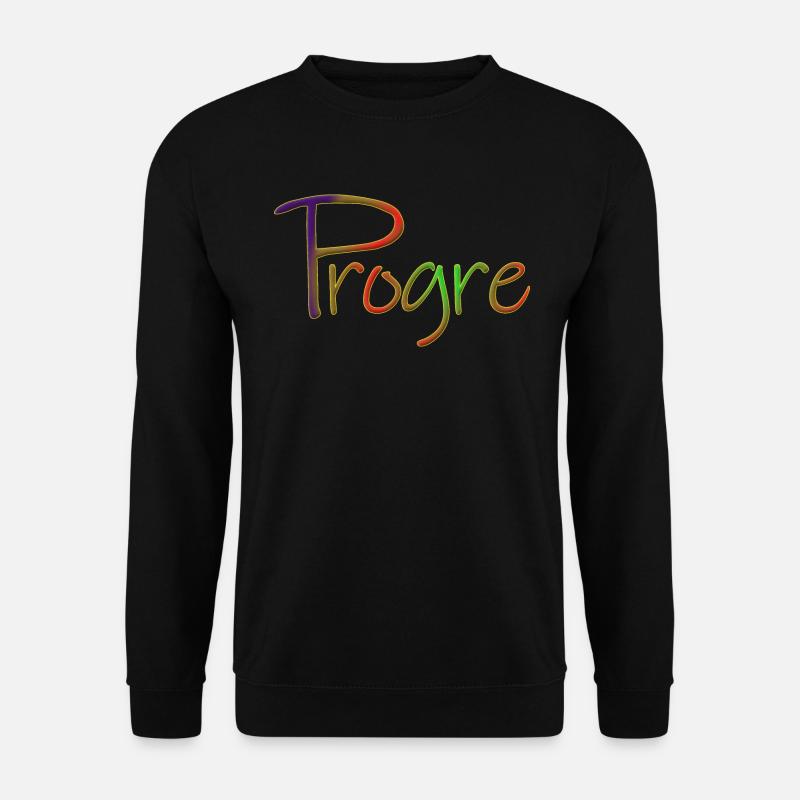 Progressif - Sweat-shirt Unisexe - noir