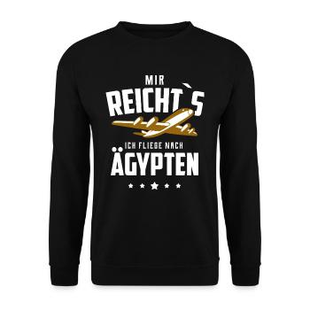 Ägypten - Unisex Pullover - Schwarz - Vorne - Alina (178cm) & Michal (187cm)