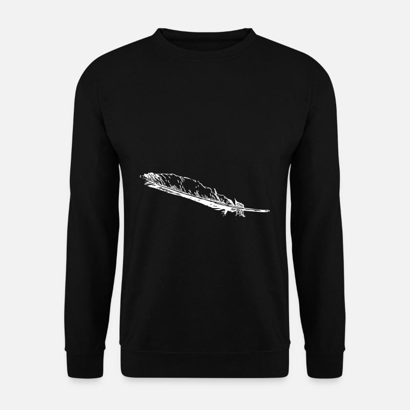 Fine feather - Unisex Sweatshirt - black