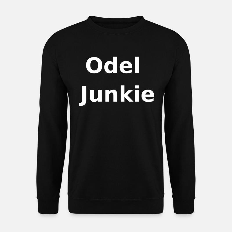Odel Junkie bayerisch Bauer - Unisex Pullover - Schwarz