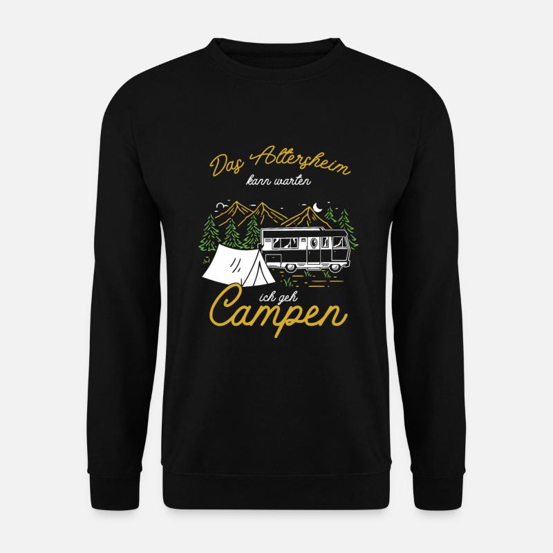 Camper Rente Wohnmobil - Unisex Pullover - Schwarz