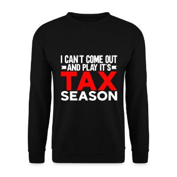 Comptable Cadeau Profession Finance Conseiller Fiscal - Sweat-shirt Unisexe - noir - Devant - Alina (178cm) & Michal (187cm)