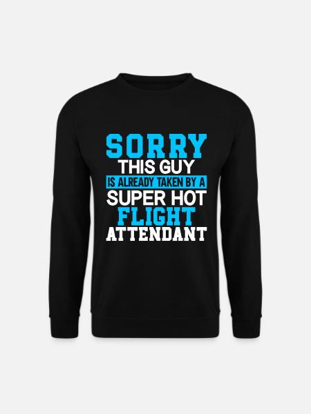 Flugbegleiter Stewardess Cabin Crew - Unisex Pullover - Schwarz