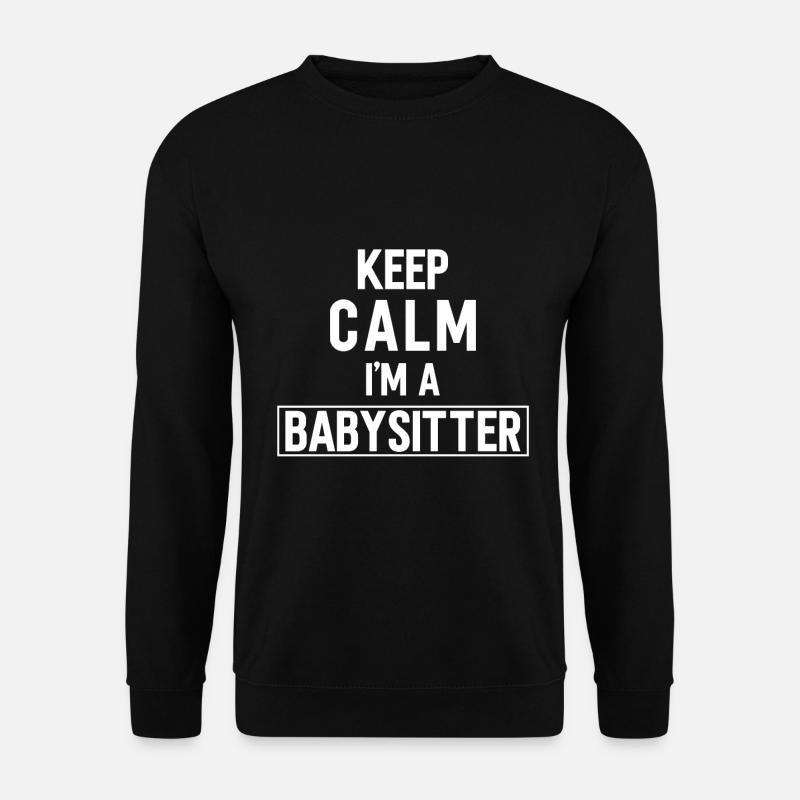 Babysitter Geschenk Babysitting Bester Babysitter - Unisex Pullover - Schwarz