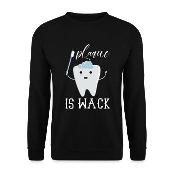 Dentist Dental Gift Medical Student Dentist - Unisex Sweatshirt - black - Front - Alina (178cm) & Michal (187cm)