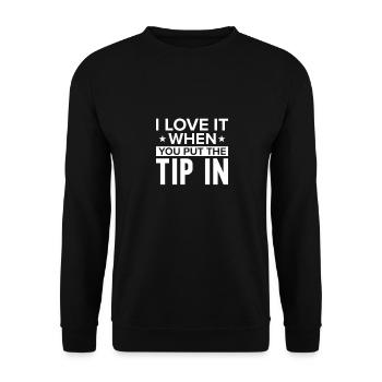 Barkeeper Geschenk Mixologist Spruch Bar - Unisex Pullover - Schwarz - Vorne - Alina (178cm) & Michal (187cm)