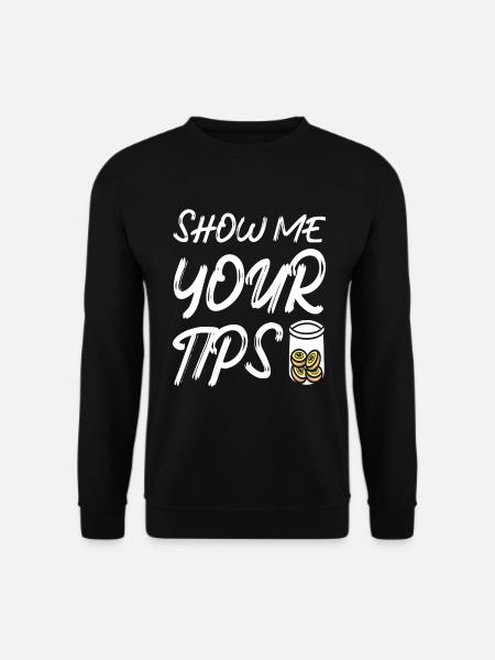 Bartender Gift Mixologist Saying Bar - Unisex Sweatshirt - black