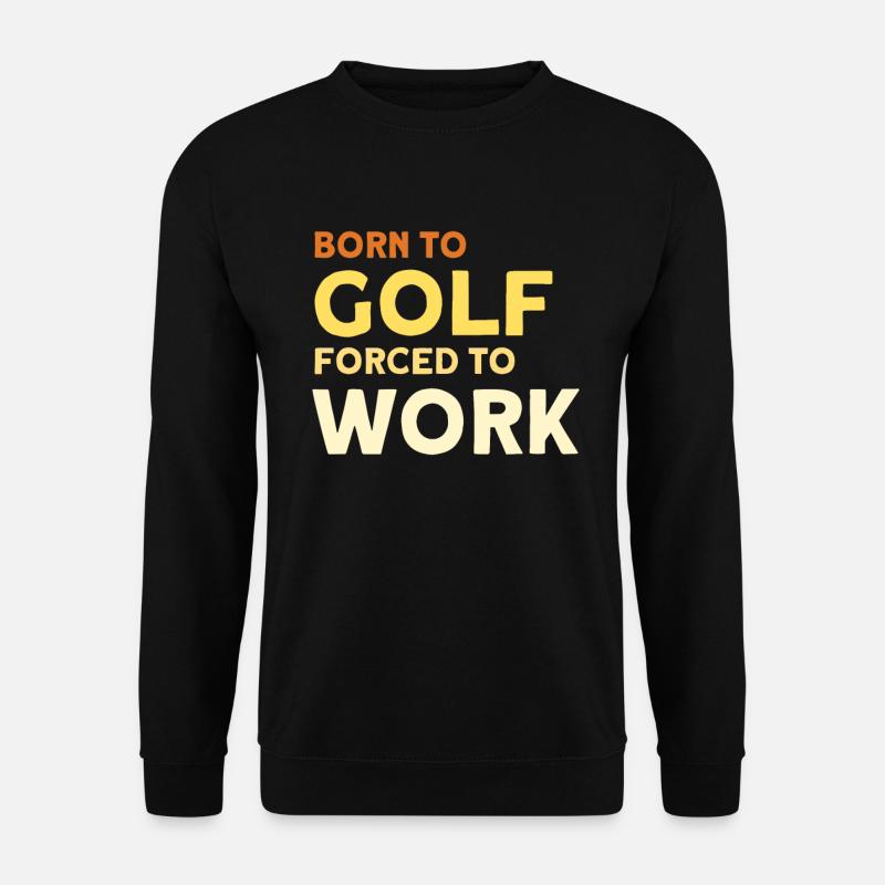 Golf Geschenk für Golfer - Unisex Pullover - Schwarz