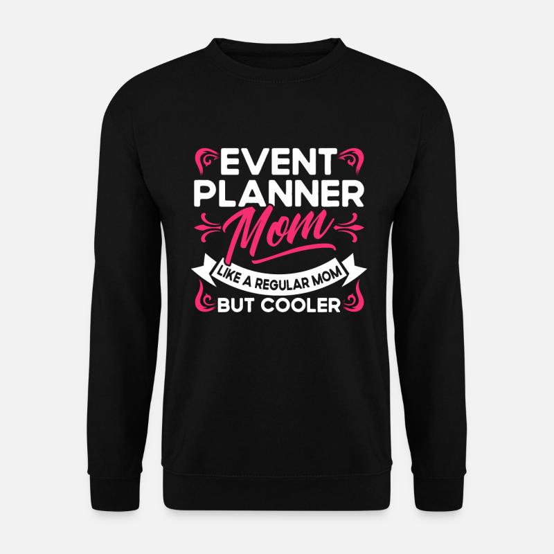 Eventplaner Hochzeitsplaner Event Manager - Unisex Pullover - Schwarz