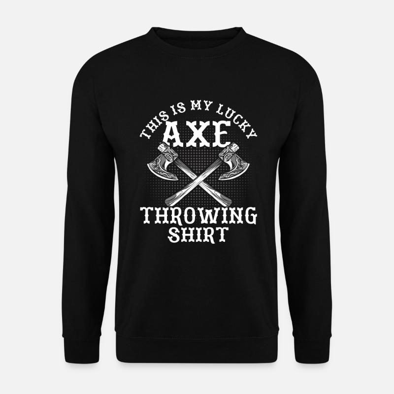 Axe Thrower Axe Throw Axe Gift - Unisex Sweatshirt - black