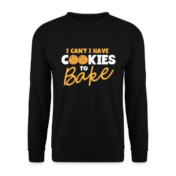 Boulangerie Boulangerie Boulanger Boulanger - Sweat-shirt Unisexe - noir - Devant - Alina (178cm) & Michal (187cm)
